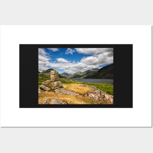 Scafell over Wastwater Posters and Art